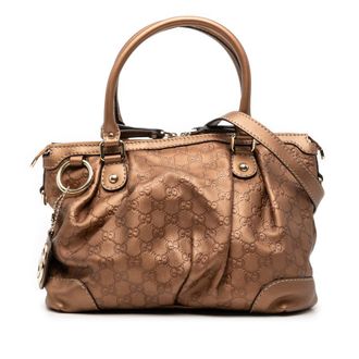 Gucci Pre-owned Gucci Guccissima Sukey Satchel Ladies BC5WJYDTGSYHJUWL