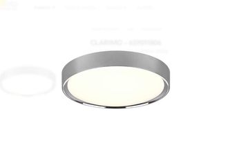 Trio Leuchten Trio Lighting - Plaf&oacute;n Redondo Clarimo Led Regulable Cromo Ip44 &Oslash;33 Cm