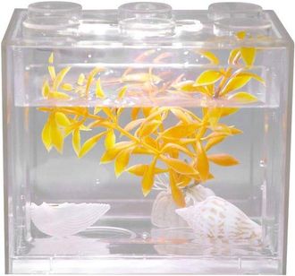 OEM Mini Acuario, Pecera Transparente De Escritorio, Caja Decorativa Para Acuario Para Oficina Y Mesa De T&eacute;