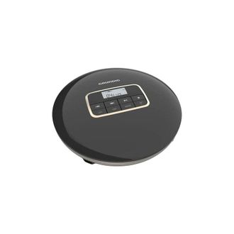 Grundig GCDP 8500 - Lettore CD portatile, nero e argento