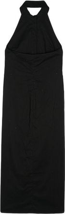 PESERICO Rhinestone-Embellished Dress - Black