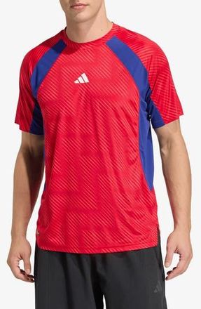 adidas FIFA World Cup 26 T-Shirt in Pure Ruby/Mystery Ink/Print at Nordstrom Rack, Size Xx-Large