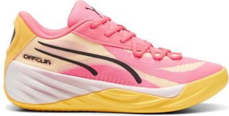 Puma Puma All-Pro Nitro Team, Unisex Adult Trainers, Sunset Glow/Sun Stream/Puma Black, 10.5