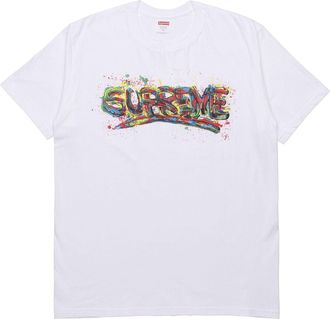 SUPREME SS20 Week 1 Paint Logo Tee Logo Tee SUP-SS20-274