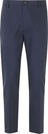 Department Five Flat-Stomach Straight-Leg Pants In Technical Drill Fabric