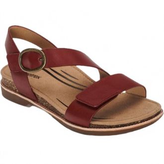 Aetrex Womens Tamara Sandal In Red