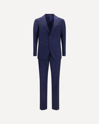 Gi Capri Virgin wool single-breasted Suit Male 46