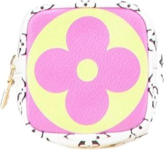 Louis Vuitton Pre-owned Mini Bags, female, Multicolor, Size: ONE SIZE Pre-owned Canvas Wallet