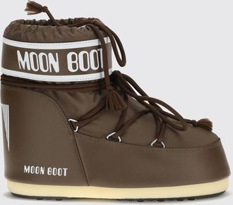 Moon Boot Icon Low-Cut Nylon Snow Boots with Printed Logo