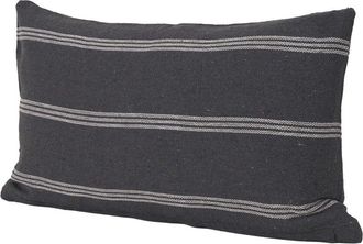 Mercana Jayme Striped Cotton Decorative Lumbar Pillow
