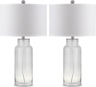 Safavieh Discontinued Safavieh Bottle 29In Glass Table Lamp