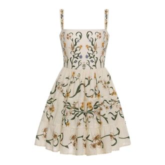 Agua Bendita Short Dresses, female, Multicolor, Size: L Lima Laguna Mini Dress