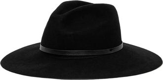 Iro Capeo hoed met band - Zwart