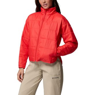 Columbia Sienna Hill Packable Quilted Jacket in Poppy Red at Nordstrom, Size Xx-Large