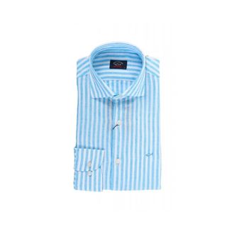 Paul & Shark Heren, Overhemden, Blauw, Maat: M