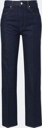 A Gold E Morgan straight jeans