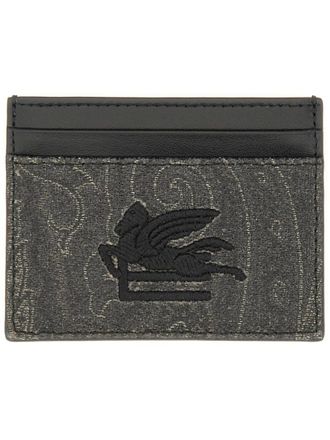 Etro Card Holder Arnica With Pegasus