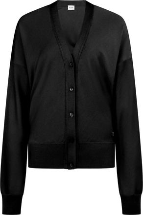 Tod's button-up cardigan - women - Virgin Wool/Silk - S - Grey