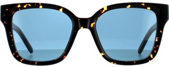 Marc Jacobs Square Womens Havana Black Blue Avio 90041091 - Brown - One Size