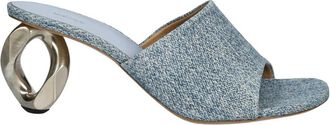 J.W.Anderson Mule Aperta con Tacco a Catena - - Shoes - Donna - Blu - 41 EU