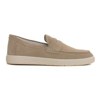 Hogan Heren, Schoenen, Beige, Maat: 41 1/2 EU Leer