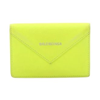 Balenciaga Portacarte Pre-owned - - Pre-owned - Donna - Verde - ONE SIZE