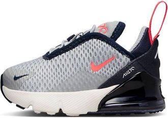 Nike (TD) Nike Air Max 270 Light Smoke Grey Bright Crimson DD1646-028