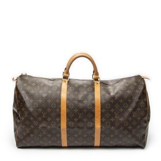 Louis Vuitton Pre-owned Womens Keepall 6 Travel Bag - Brown - One Size