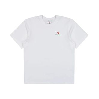 Casablanca Classic T-Shirt - male - Casablanca - T-Shirts - White - XL - Tops