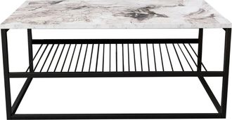 Concept Usine Mesa de centro con efecto m&aacute;rmol