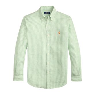 Ralph Lauren Overhemden, Heren, Groen, XL, Casual Shirts