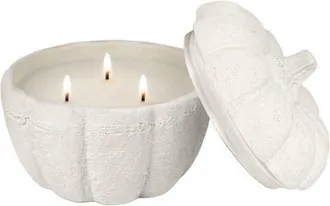 Sweet Water Decor Figural Pumpkin Soy Fall Candle in Cashmere And Vanilla at Nordstrom