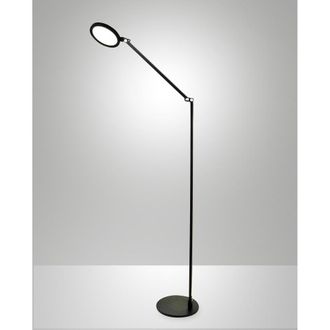 Fabas Luce luce l&aacute;mpara de pie led aluminio negro 135 cm