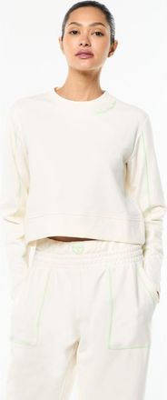 Sergio Tacchini Greta Crewneck in Gardenia at Nordstrom, Size Xx-Large
