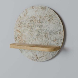 OEM Elegancia Desvanecida Estante Redondo