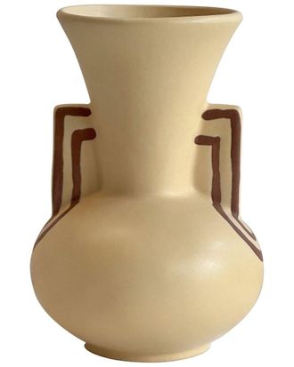 TOV Furniture Tov Furniture Ceramic Line Art Trumpeter Vase