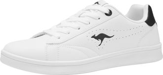 Kangaroos Sneaker KANGAROOS K-TEN ADORE, Damen, Gr. 36, schwarz-weiss (wei&szlig;, jet schwarz), Synthetik, Schuhe Sneaker