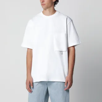 Bottega Veneta White cotton jersey T-shirt