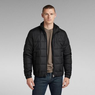 G-Star Mens G-Star RAW Meefic Quilted Jacket - Black - Size Medium