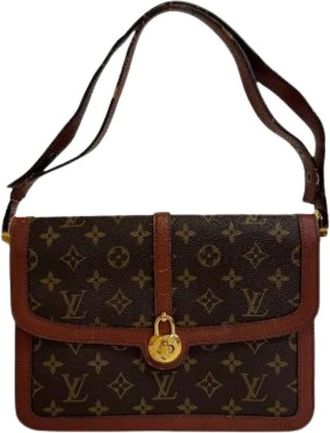 Louis Vuitton Pre-owned Shoulder Bags, female, Brown, Size: ONE SIZE Pre-owned Vintage Shoulder Bag