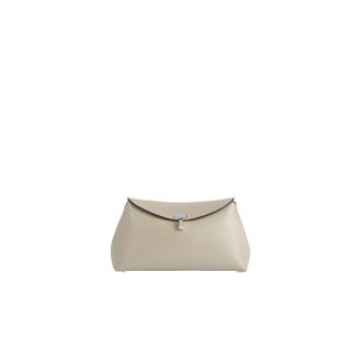 Toteme Tassen, Dames, Beige, ONE Size, Leer, Wal 944 Le 0004 Schoudertas