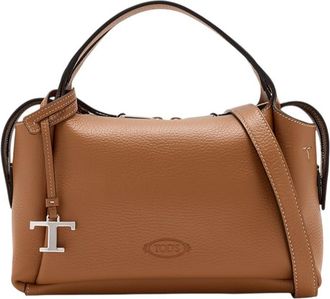 Tod's Brown T Timeless Mini Satchel
