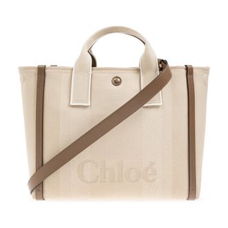 Chlo&eacute; Carry Medium Shopper Bag - - Bags - Donna - Beige - ONE SIZE