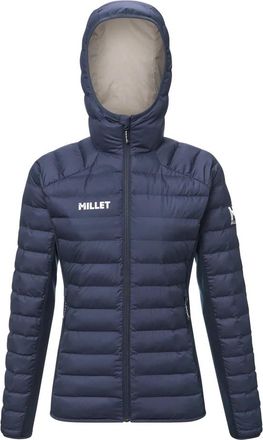 Millet Warme hoodie met Fitz Roy-stijl - Dames - Winterjassen - Blauw - S - Jassen