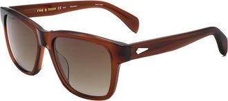 Rag & Bone RNB5041/S 0FL4 HA Crystal Brown/Brown Gradient