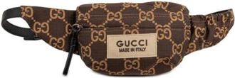 Gucci Borsa a tracolla in nylon Pre-owned - - Pre-owned - Donna - Marrone - ONE SIZE