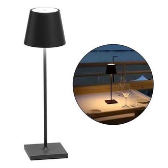 OEM L&aacute;mpara De Mesa Usb, Protecci&oacute;n Ocular, Peque&ntilde;a Luz Nocturna T&aacute;ctil Para Cafeter&iacute;a, Restaurante, Bar, Carga Inal&aacute;mbrica, Atenuaci&oacute;n Continua De 3 Colo