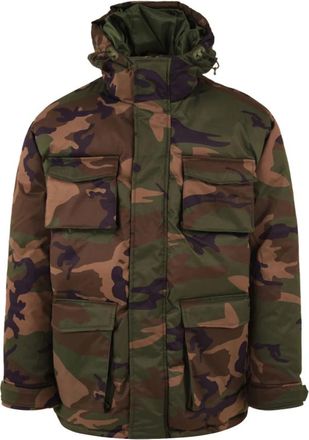 Guess Puffer Parka - Heren - Winterjassen - Groen - S - Jassen
