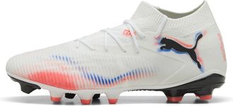 Puma Scarpe da calcio FUTURE 8 MATCH FG/AG unisex, Scarpe, Bianco, 40.5