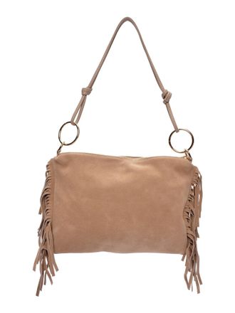Isabella Rhea Beige Rundleer Tas